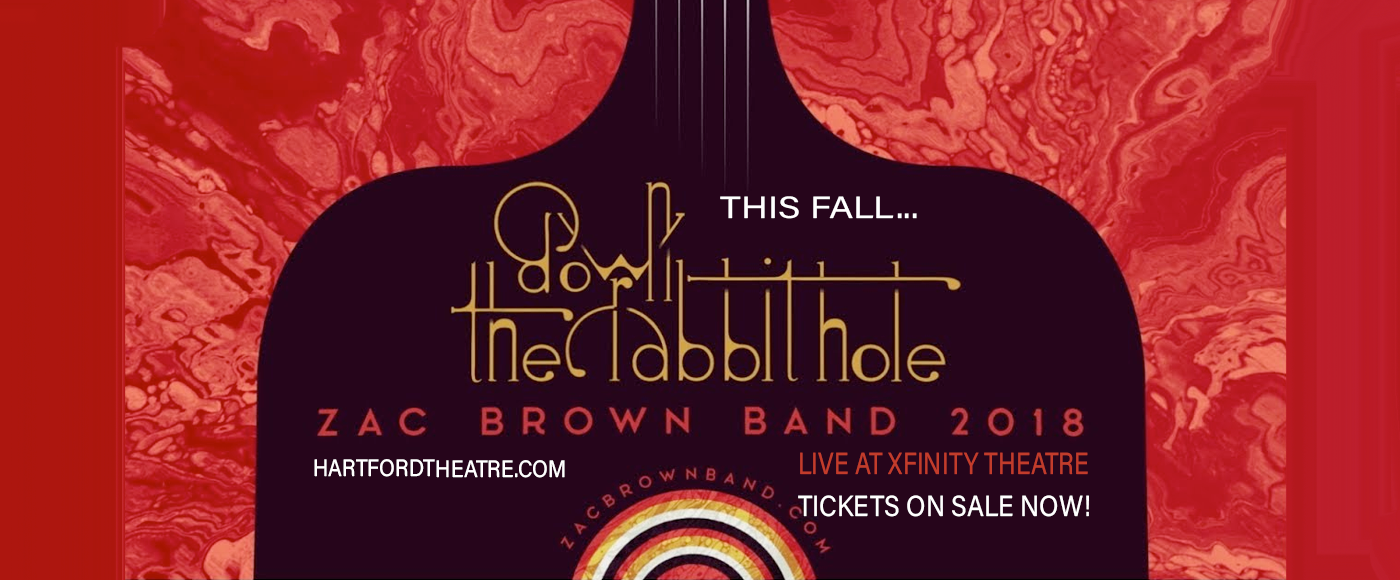 Zac Brown Band Tickets 30th September XFINITY Theatre in Hartford