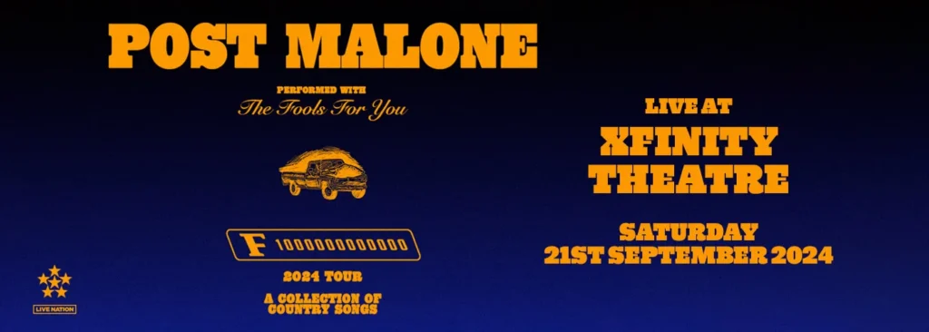 Post Malone at Xfinity Theatre