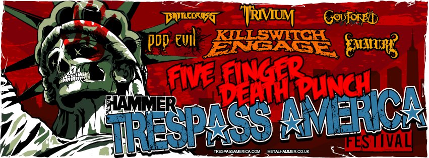 Trespass America Festival: Five Finger Death Punch, Killswitch Engage & Trivium